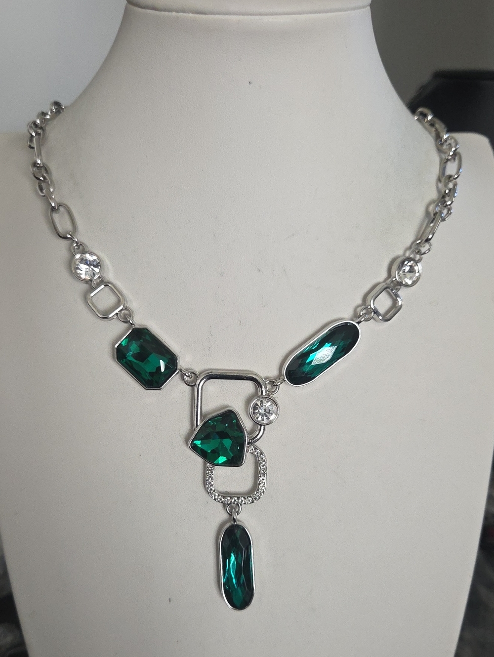 Paparazzi Artistic Elegance Green Necklace NWT